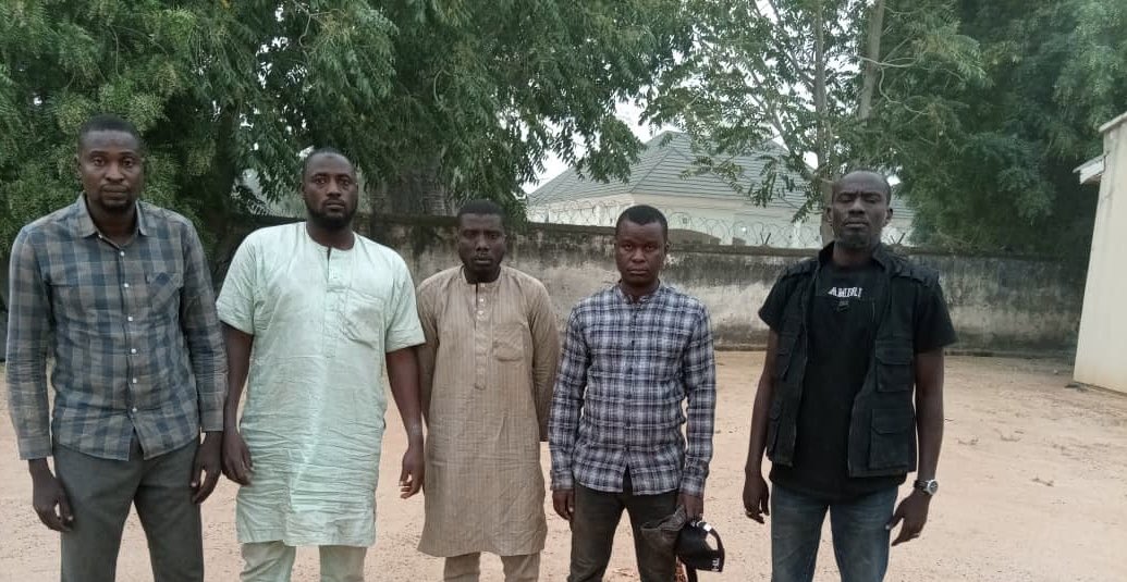 Checkpoint where arms smugglers were apprehended in Yobe