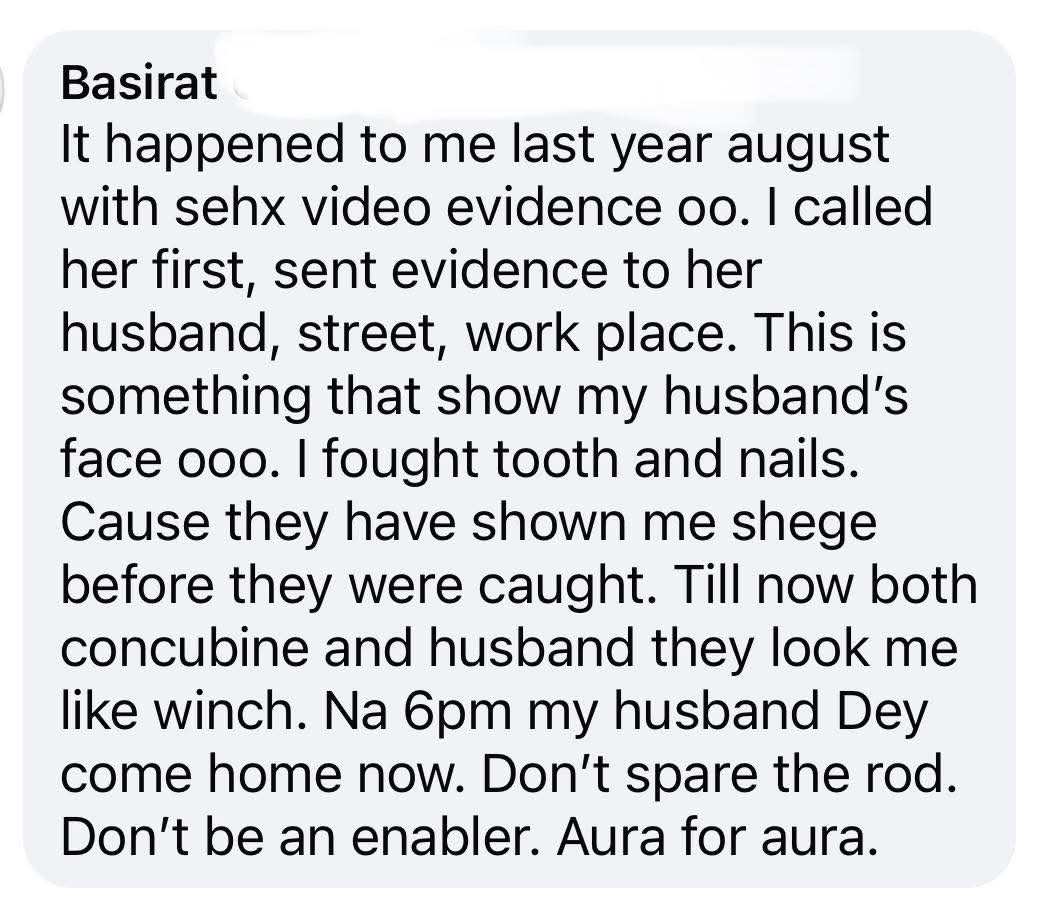 I sent it to her husband and workplace - Nigerian woman reveals what she did after she found s3x video of her husband and his married side chick