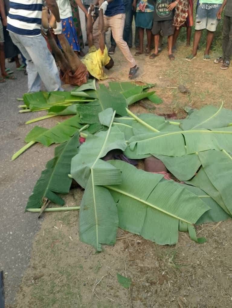 Scene of the tragic accident in Bayelsa
