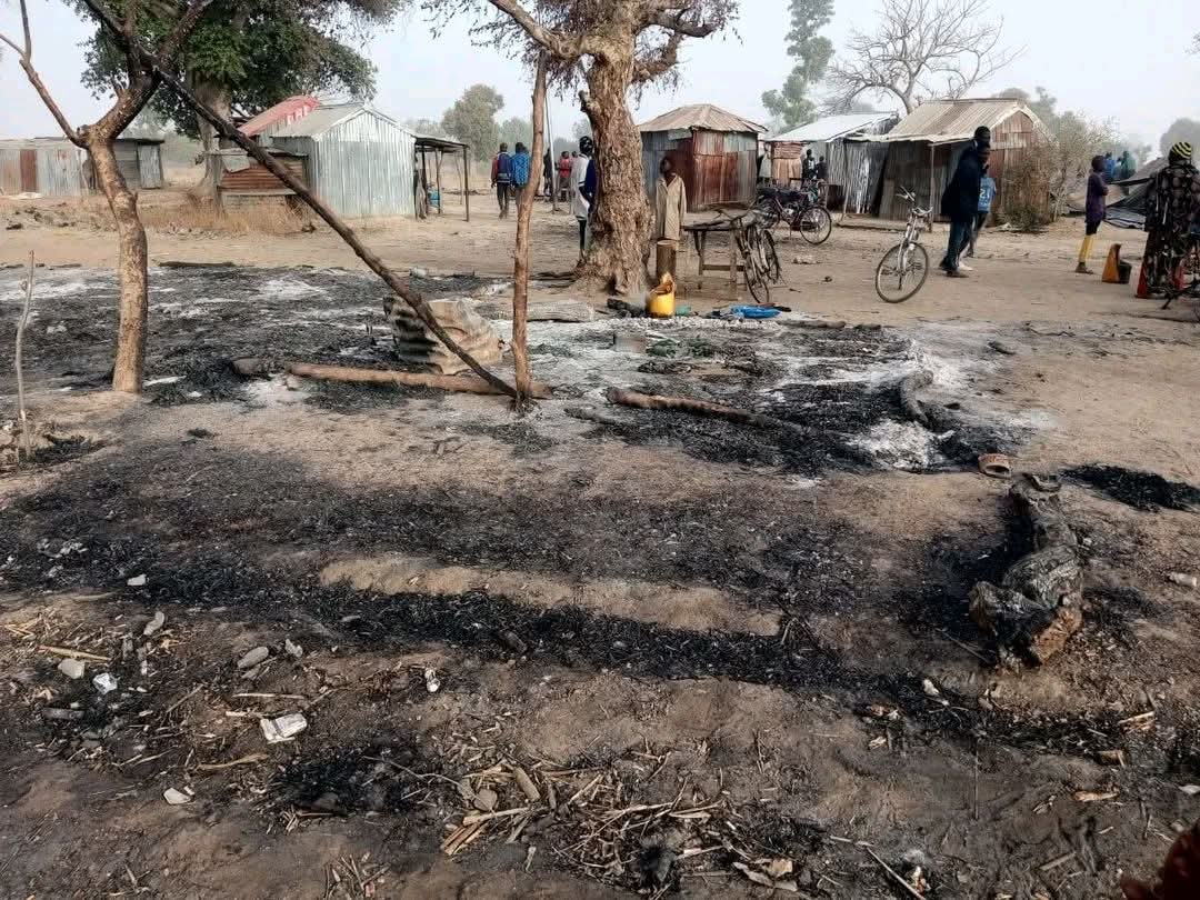 Aftermath of attacks in Adamawa villages