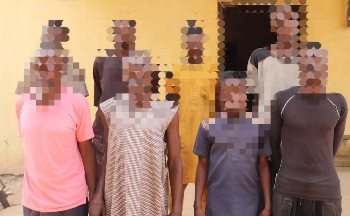 Police arrest nine suspects for r@pe and s3xual assault of young girls aged 3 to 12 in Niger State