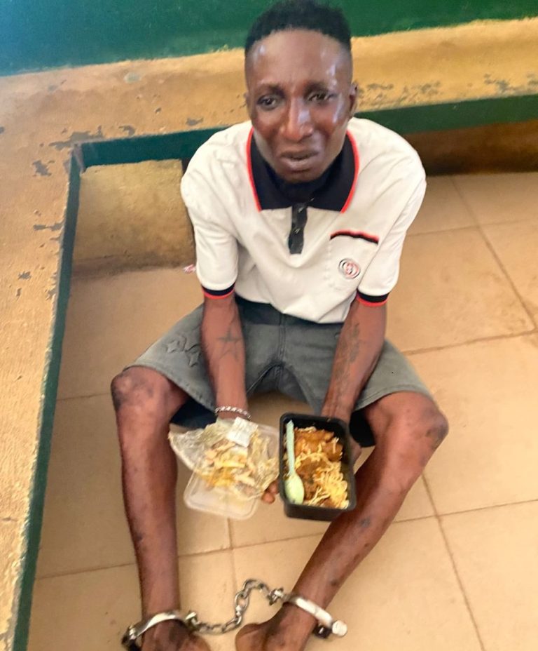 Visitor caught attempting to smuggle illicit drugs concealed in cooked food into Ibadan prison