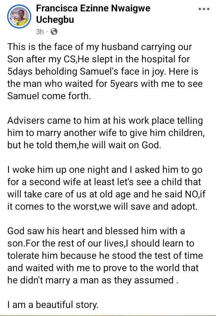 Newborn baby in hospital