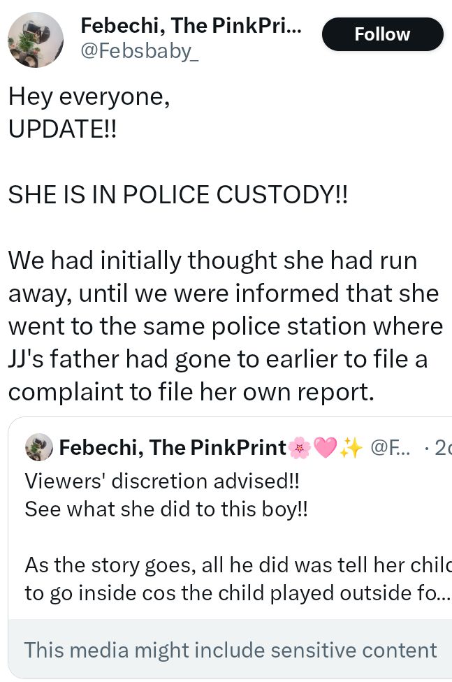 Woman arrested for allegedly st@bbing 16-year-old boy in Lagos