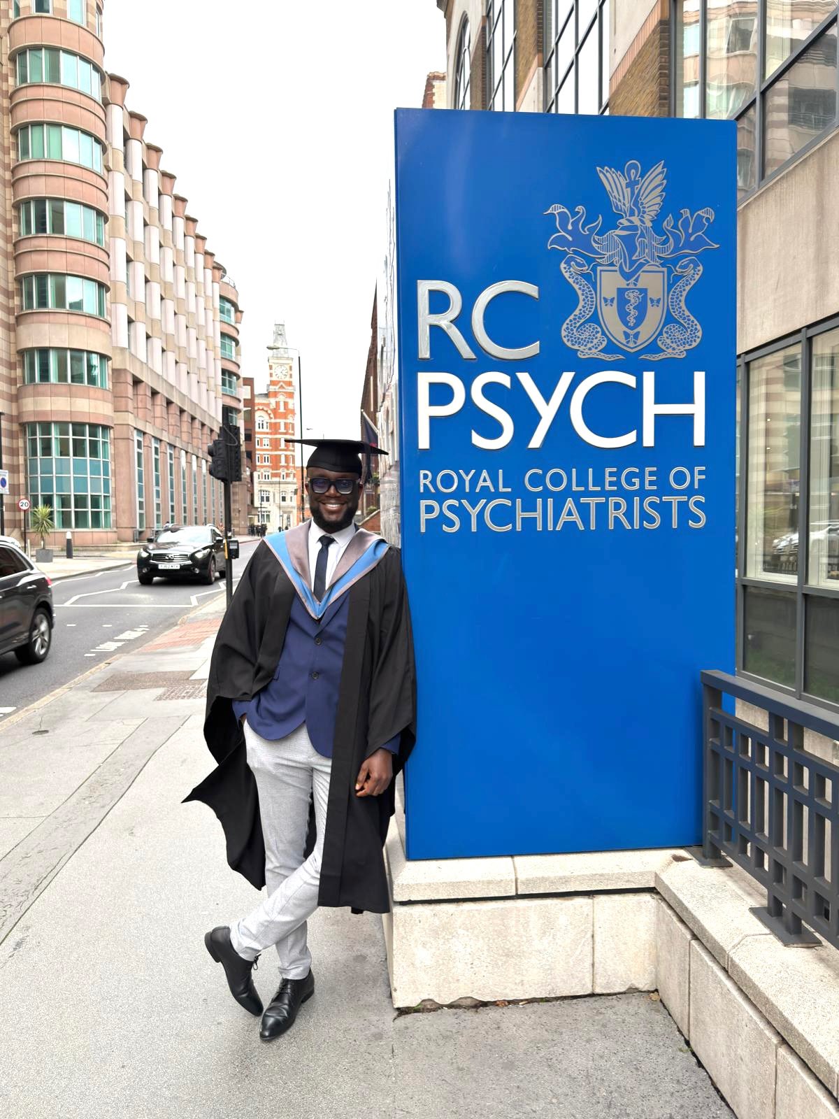 Transformation of Dr. Tolu Binutu over six years