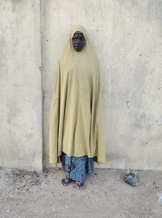 Female family member of Iswap terrorist surrenders to troops in Borno