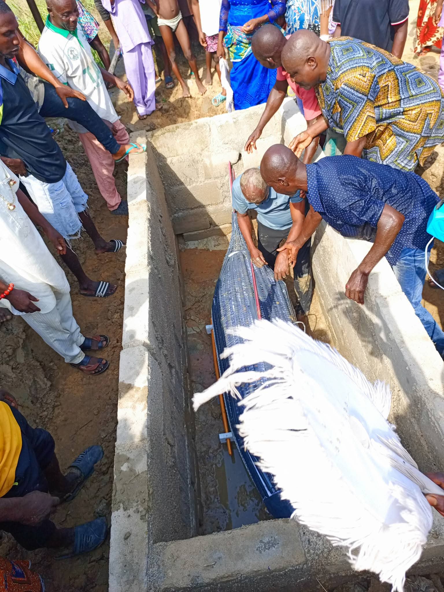 120-year-old fisherwoman buried in dolphin-shaped casket in Delta community