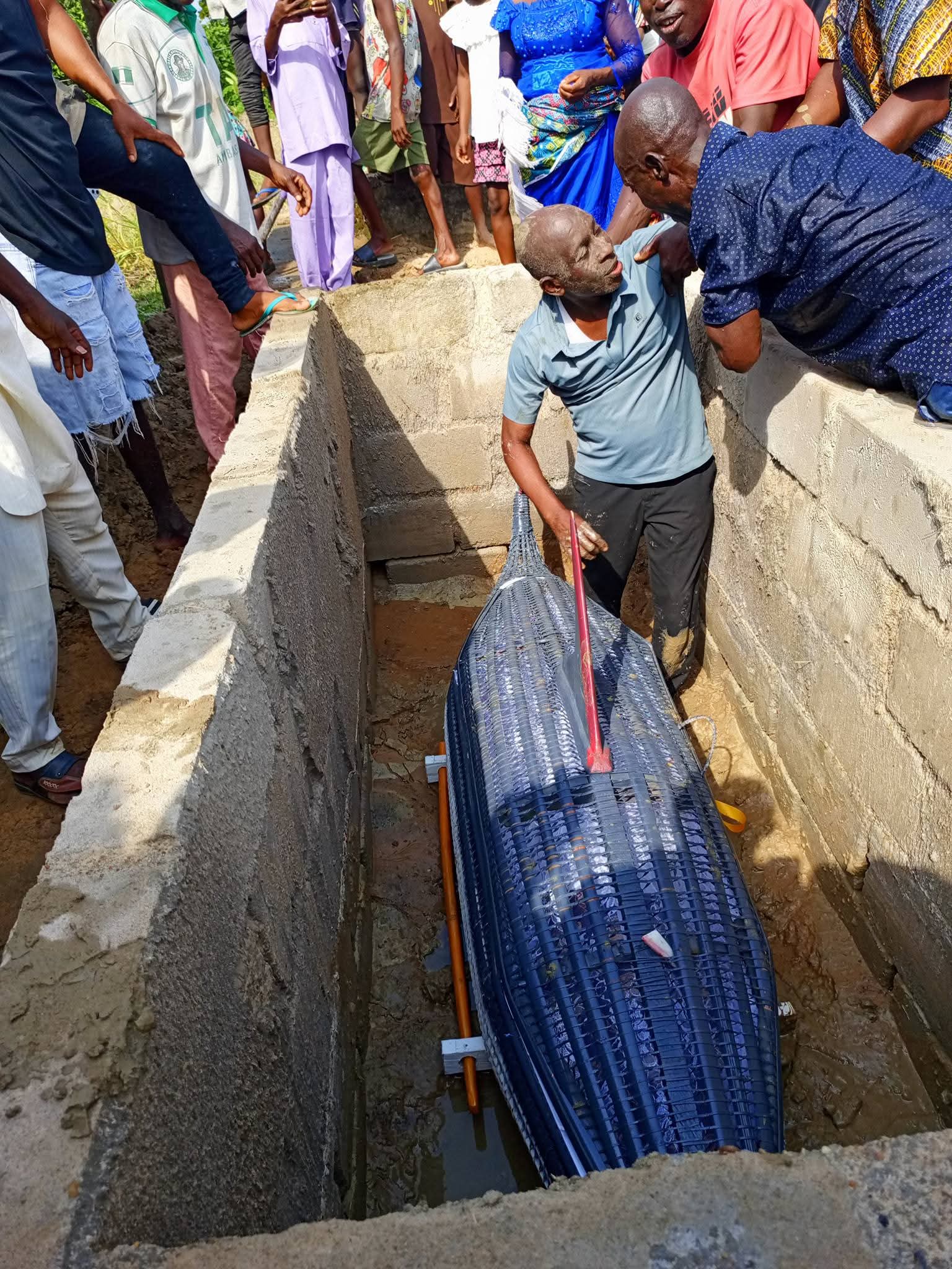 120-year-old fisherwoman buried in dolphin-shaped casket in Delta community