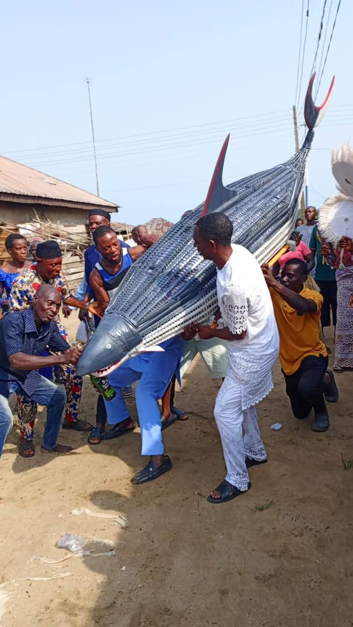 120-year-old fisherwoman buried in dolphin-shaped casket in Delta community