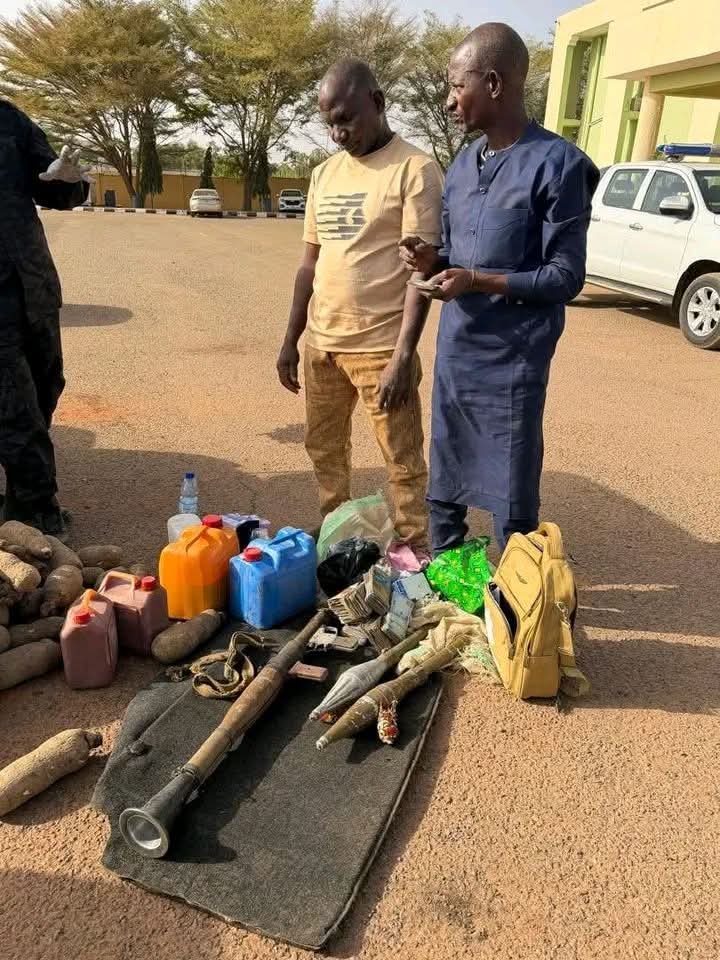 DSS arrests two suspected arms couriers, recovers RPGs in Gombe