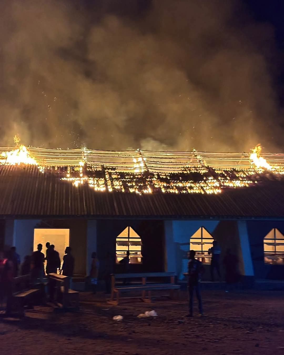 Fire razes Catholic Cathedral in Taraba