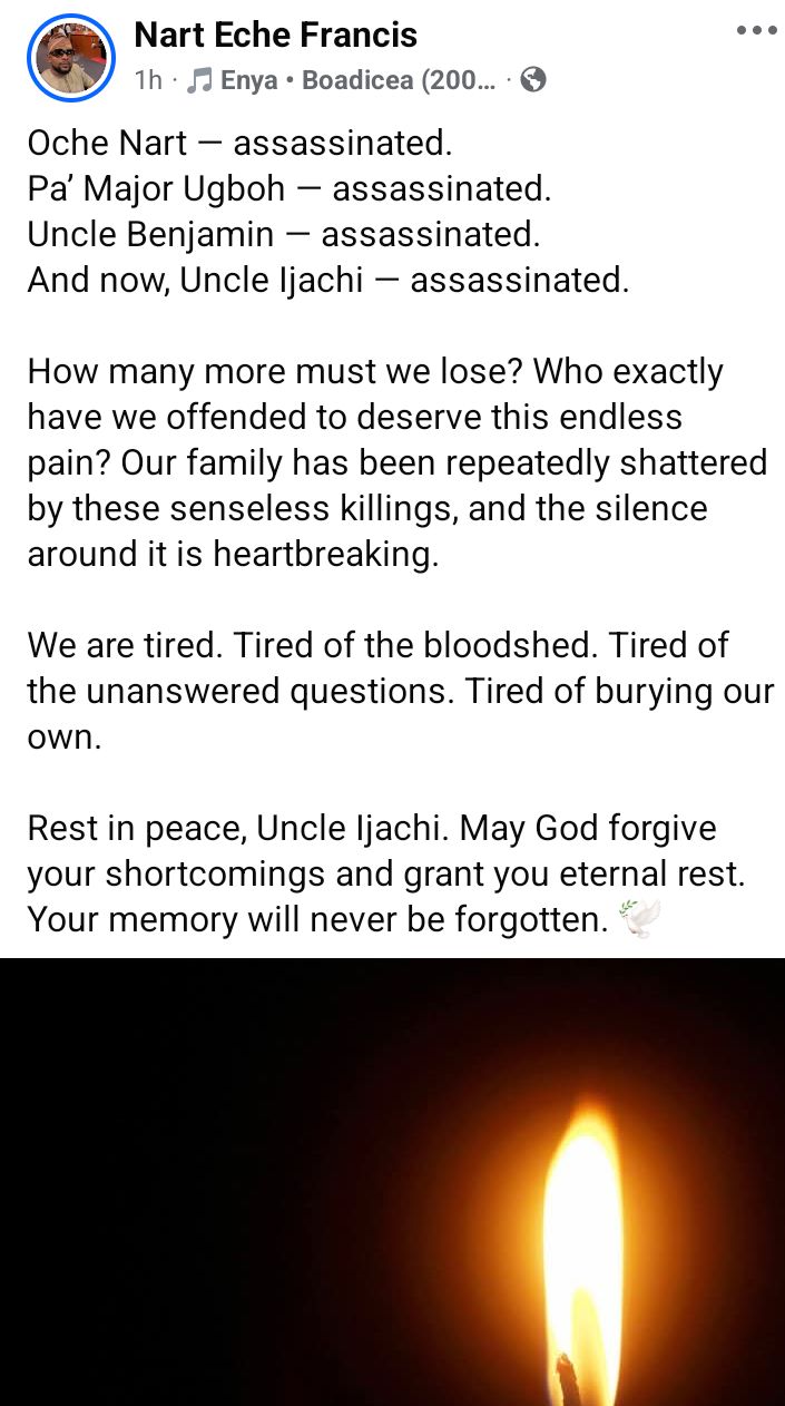 Gunmen assassinate former Benue LG chairman