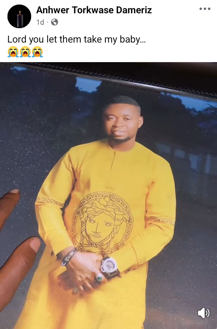 "They took my baby away forever" - Loved one mourns POS operator shot d3ad by suspected armed robbers in Benue