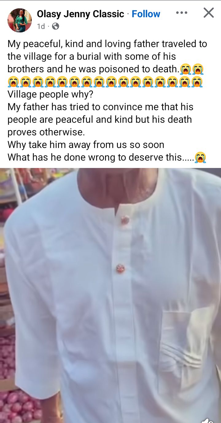 What has he done wrong to deserve this? - Nigerian woman accuses 