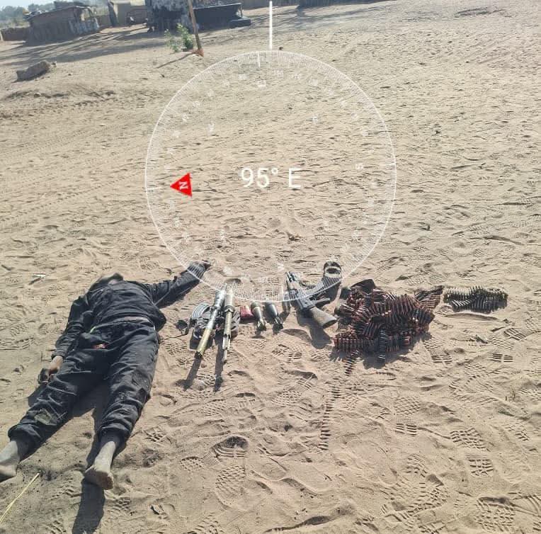 Troops foil coordinated terrorist attacks, k!ll ISWAP commander and 19 insurgents in Yobe