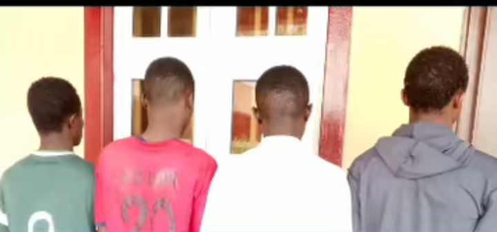 Kano NSCDC arrests four suspected phone snatchers attacking residents with dangerous weapons