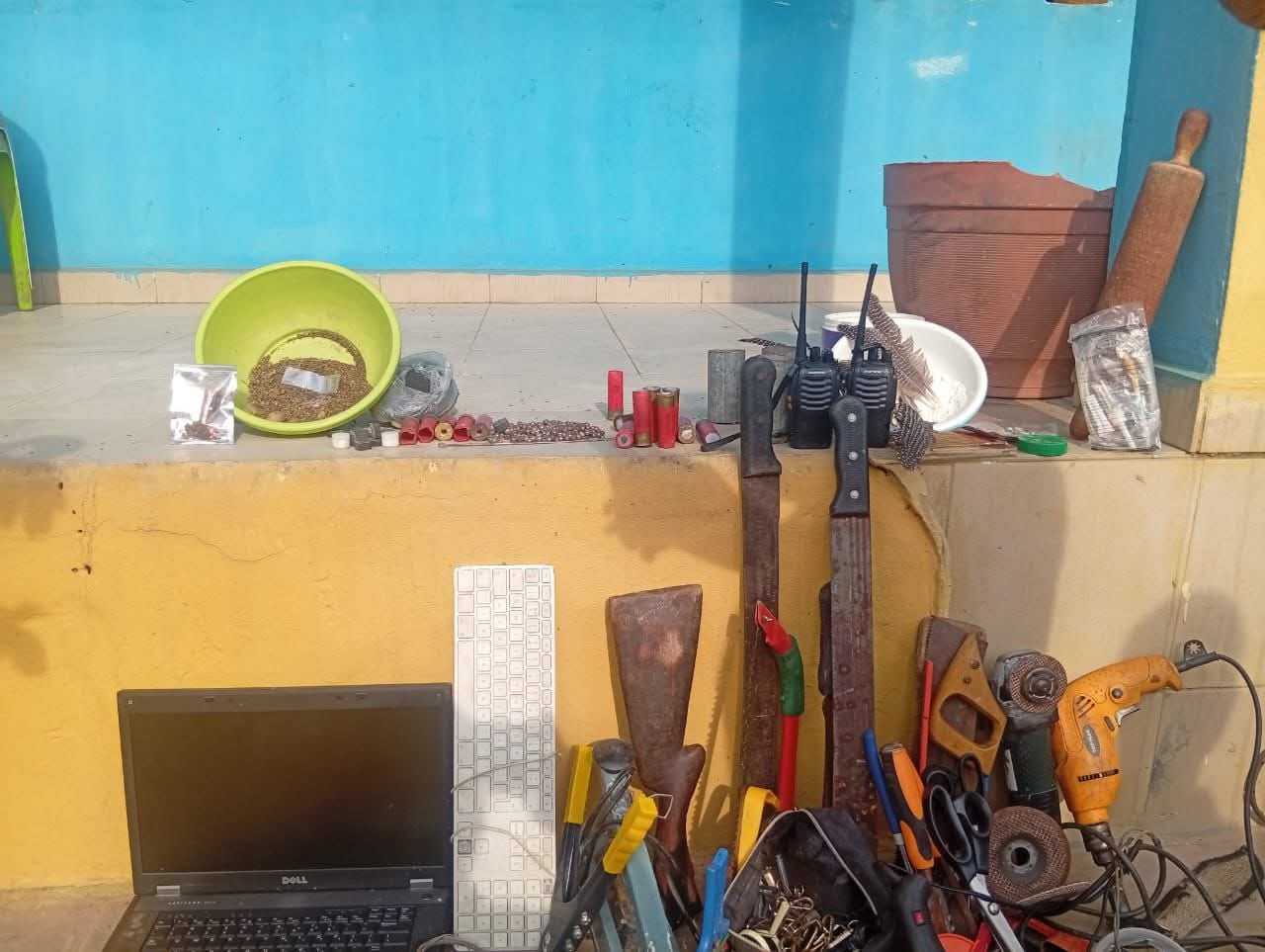 Police arrest graduate for operating illegal arms fabrication factory in Akwa Ibom