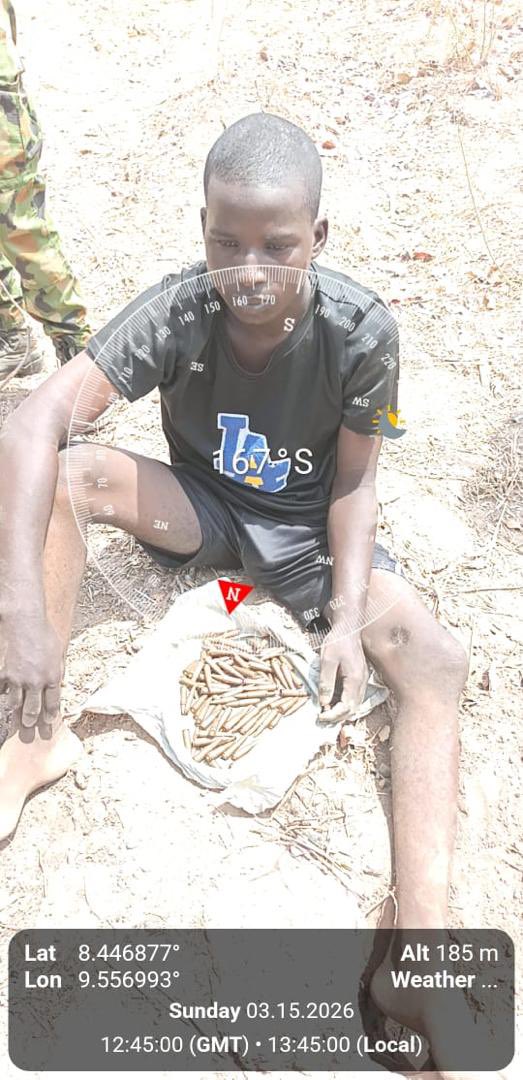Troops arrest suspected terrorist ammunition courier, recover 100 rounds in Plateau