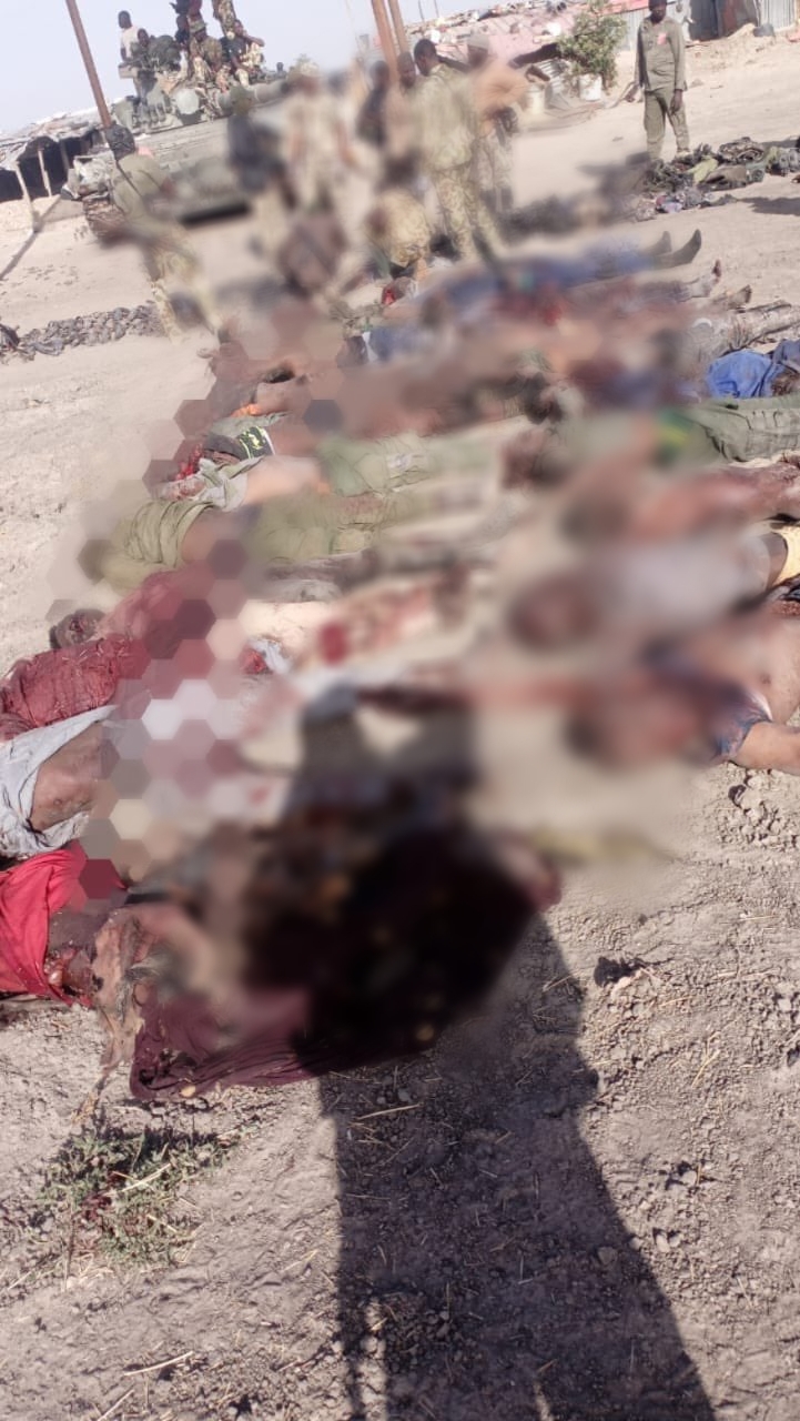 Bodies of 63 ISWAP terrorists recovered after failed attack on military location in Borno