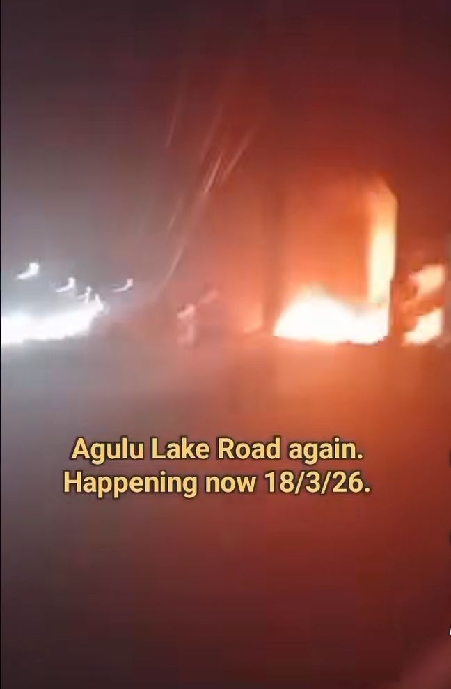 Truck crashes into church, catches fire in Anambra (video)