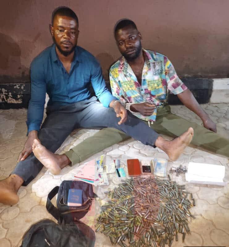 Troops arrest two suspected gunrunners, recover 444 rounds of ammunition in Taraba
