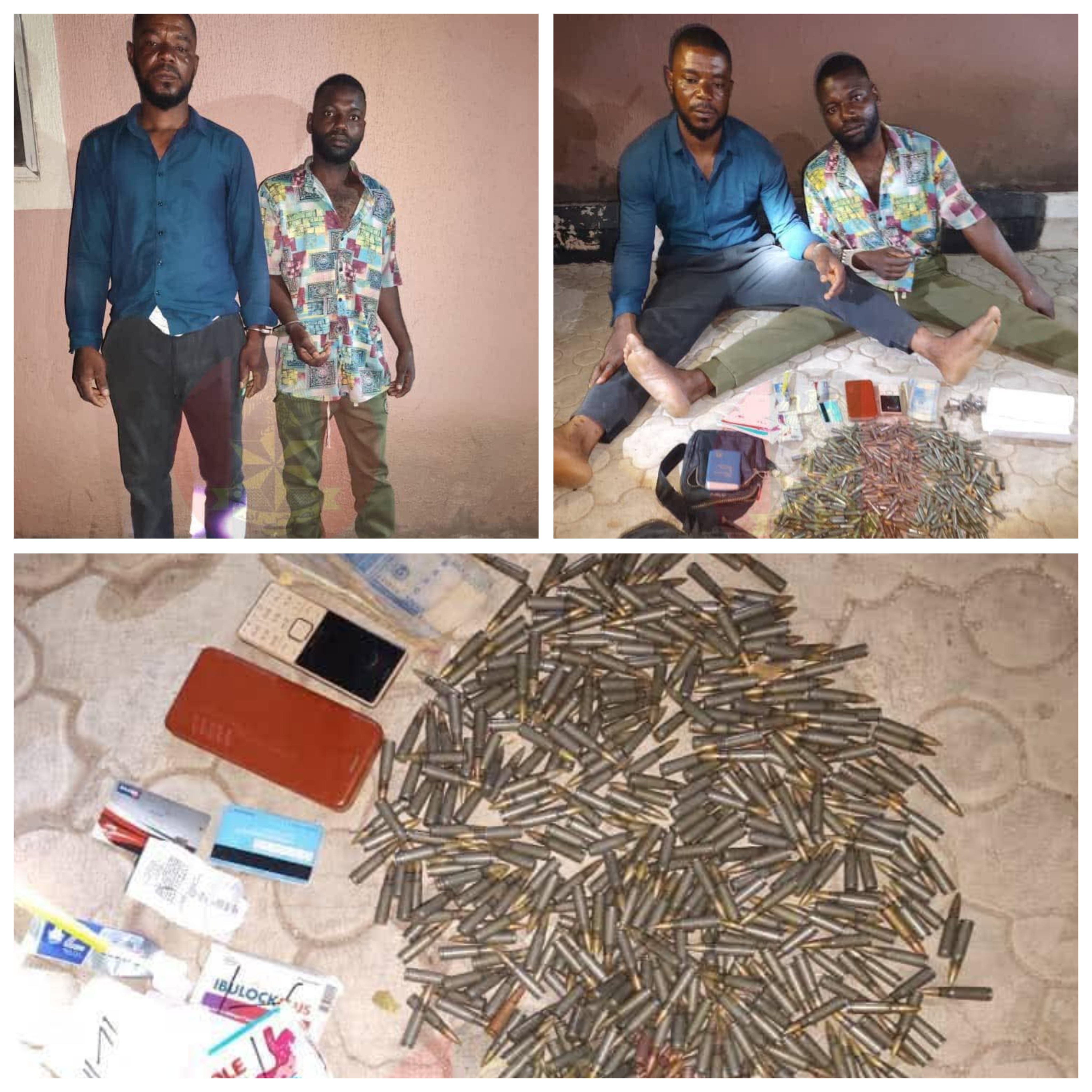 Troops arrest two suspected gunrunners, recover 444 rounds of ammunition in Taraba