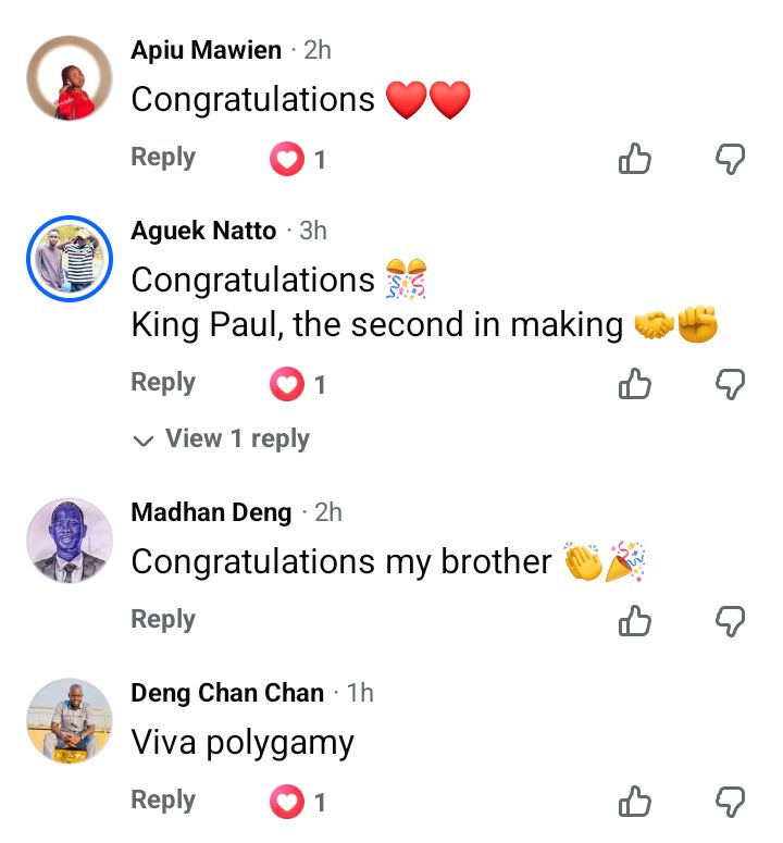 "God did" - Man writes as he shows off his new third wife