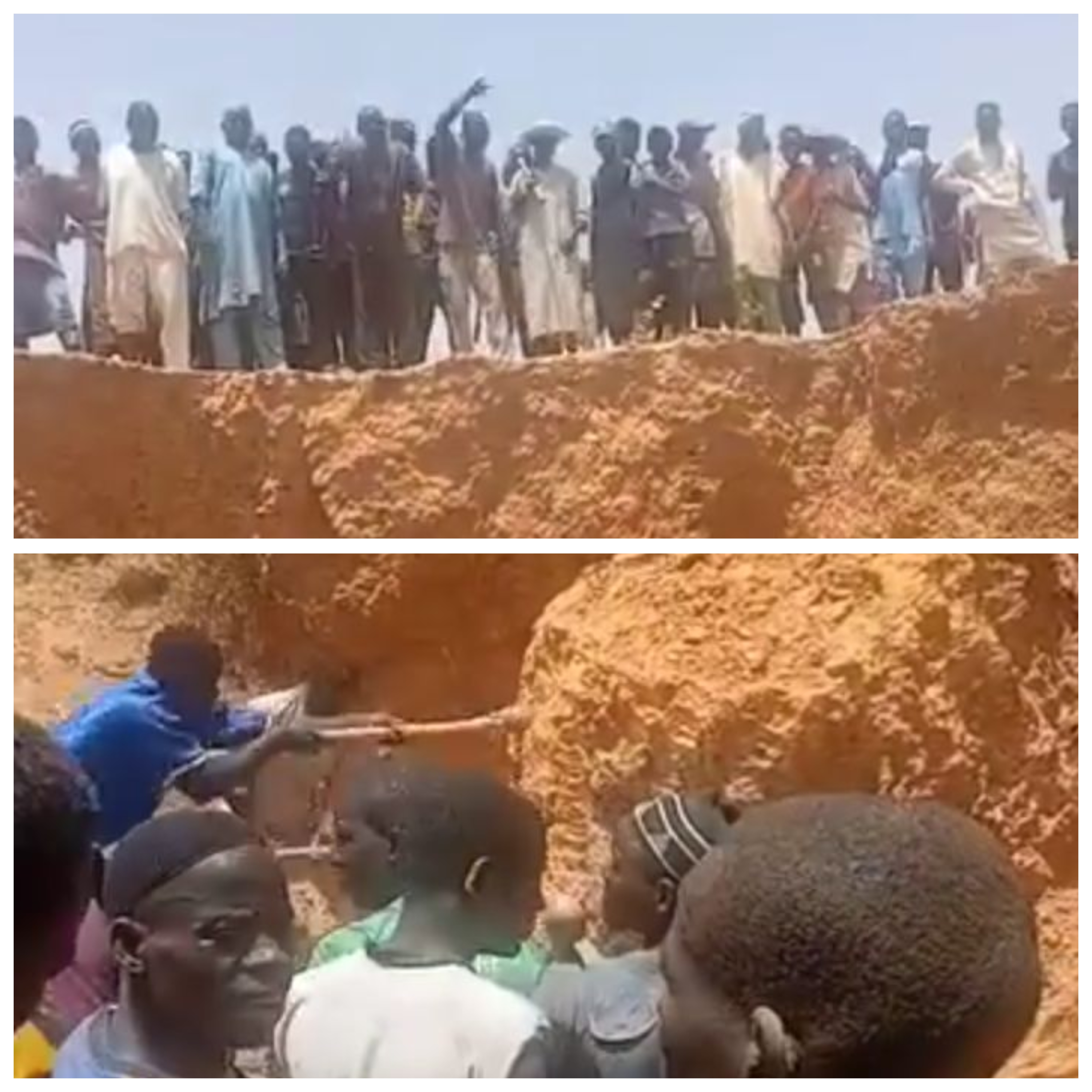 Brick workers feared d3ad as pit collapses in Kano