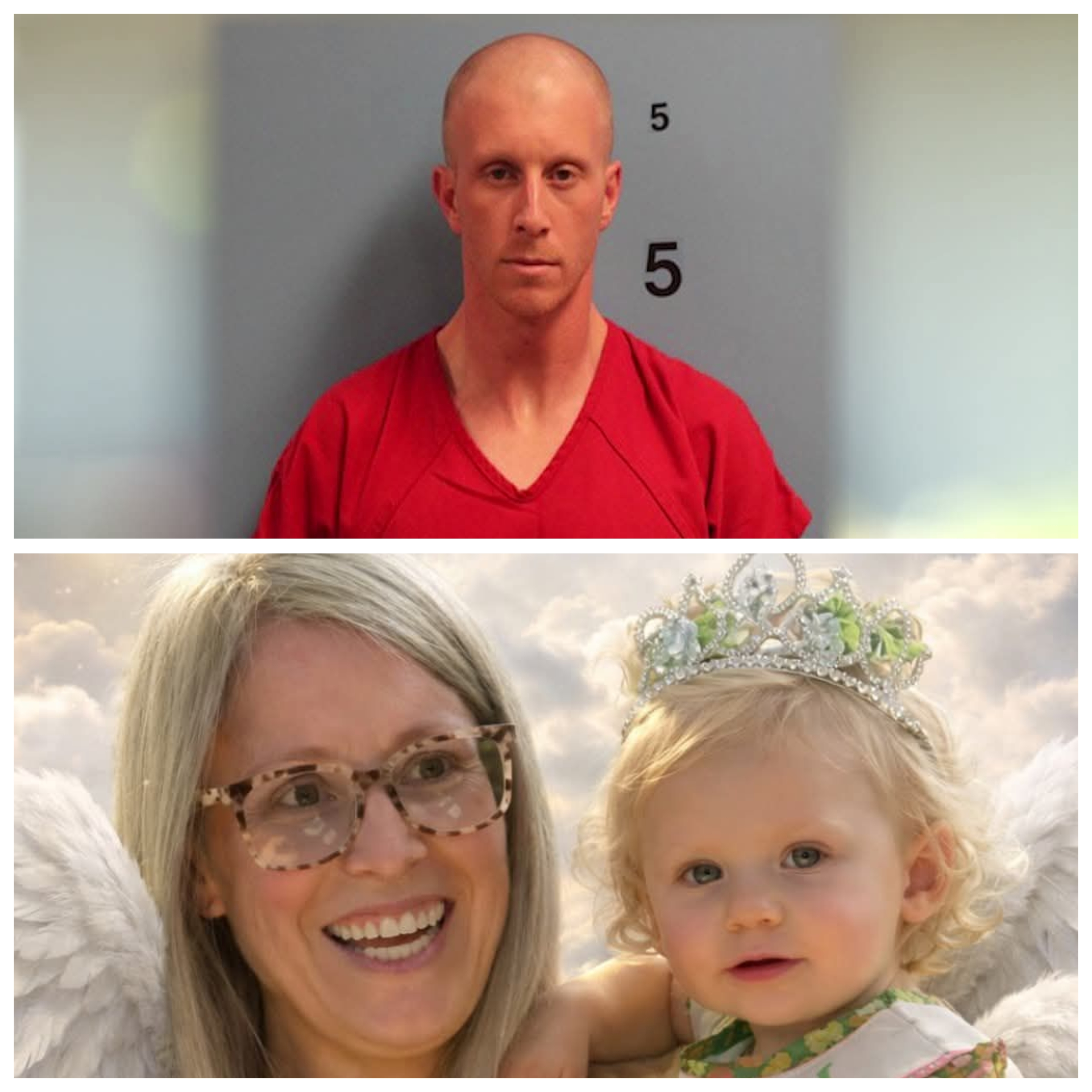 Police investigation scene following the alleged murder of Gabrielle Wilson and her daughter.