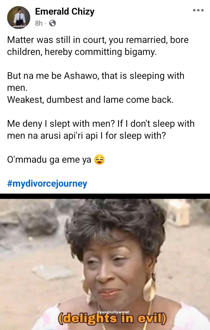 I shook hands with the devil and conquered him - Nigerian woman opens up about her divorce journey