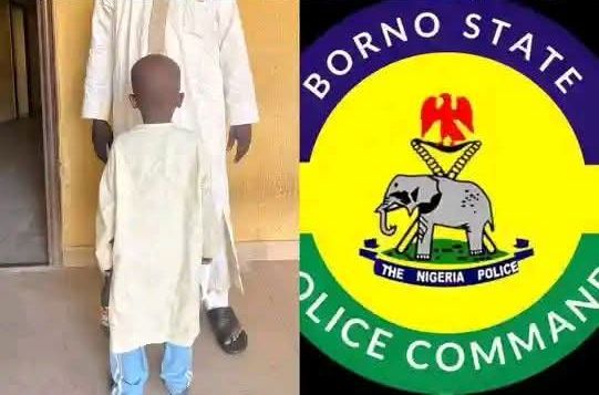 Police rescue kidnapped 7-year-old boy, arrest five suspects and recover N1.5m ransom in Borno