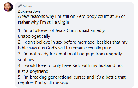 "See what the Lord has done" - 36-year-old South African virgin celebrates as she gets married