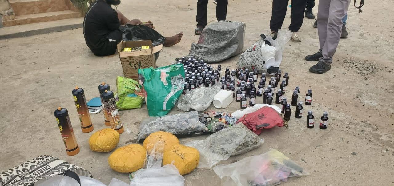 Anambra Govt demolishes brothel, uncovers cache of hard drugs, arrest 20 s3x workers and 18 male customers