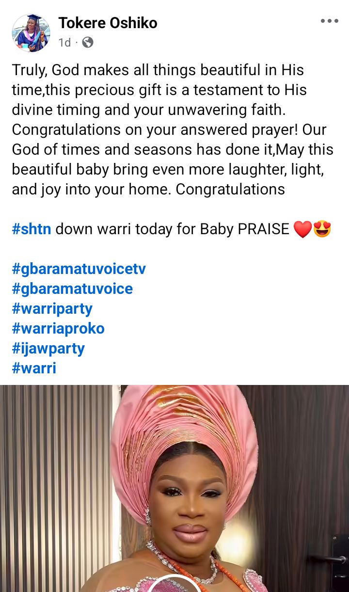 Nigerian couple welcome baby after 25 years of waiting (video)