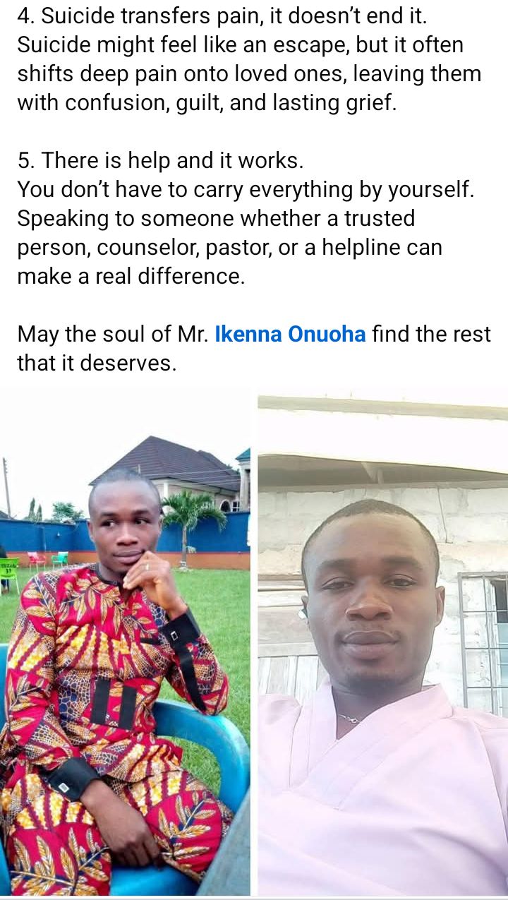 FMC Umuahia staff allegedly commits su!cide