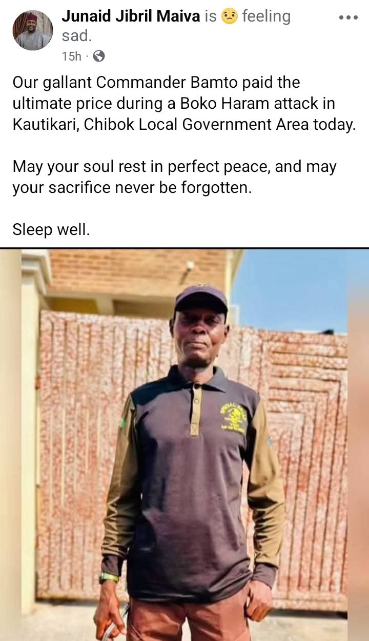 Several k!lled as Boko Haram terrorists attack Chibok community in Borno