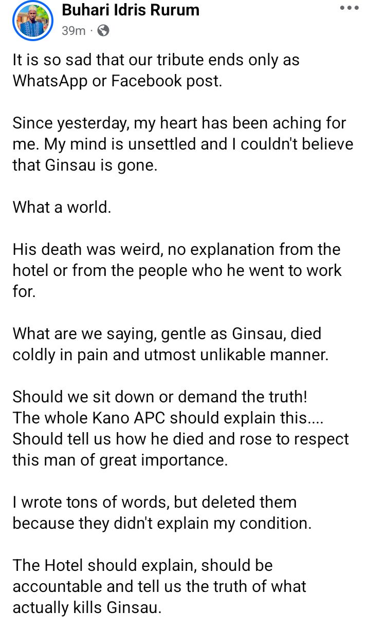 Lawyer d!es after being trapped in Abuja hotel lift