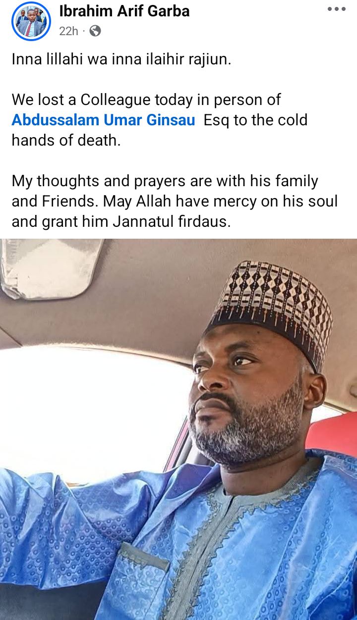 Lawyer d!es after being trapped in Abuja hotel lift