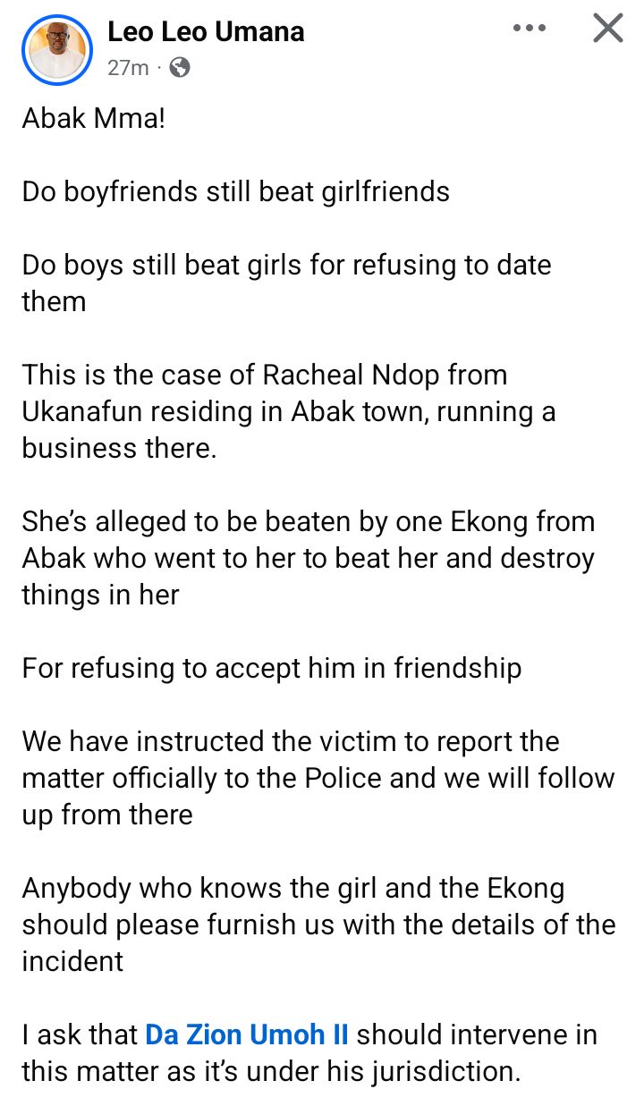 Man ass@ults lady in Akwa Ibom for rejecting his advances (video)