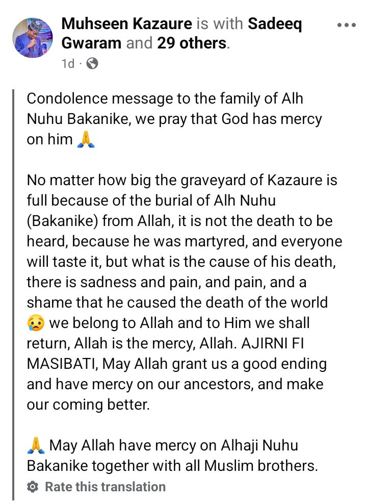 Man set ablaze by his son in Jigawa