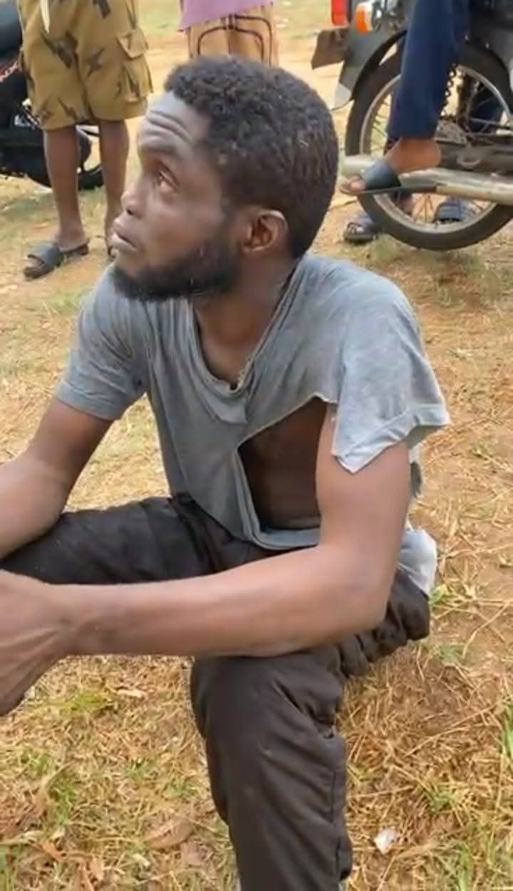 Angry residents b3at up man accused of t0rturing his maid in Benue