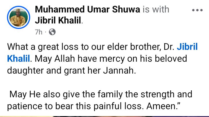 Stray bullet k!lls 14-year-old girl inside her home in Maiduguri