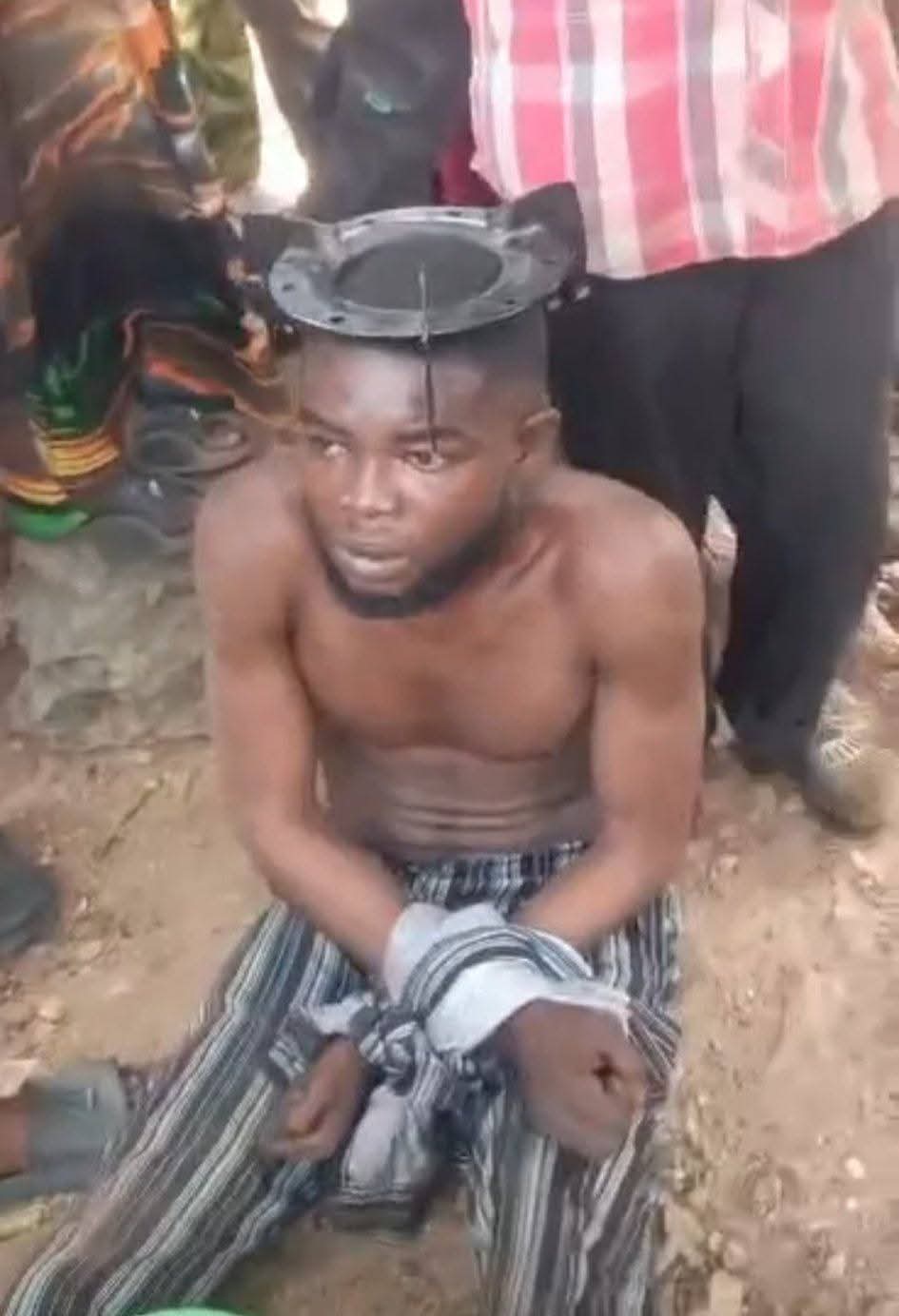 Suspected drug addict crowned 