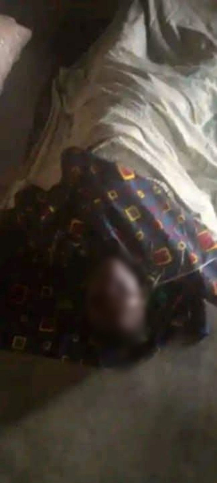 Scene of the attack in Dum Village.