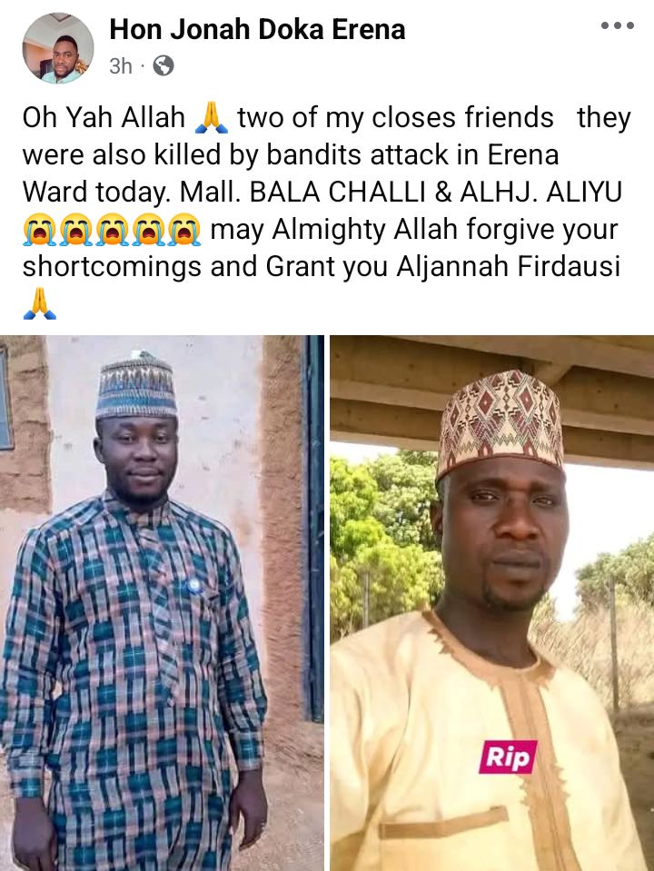 Residents flee as bandits attack communities in Niger State, k!ll four and injure others