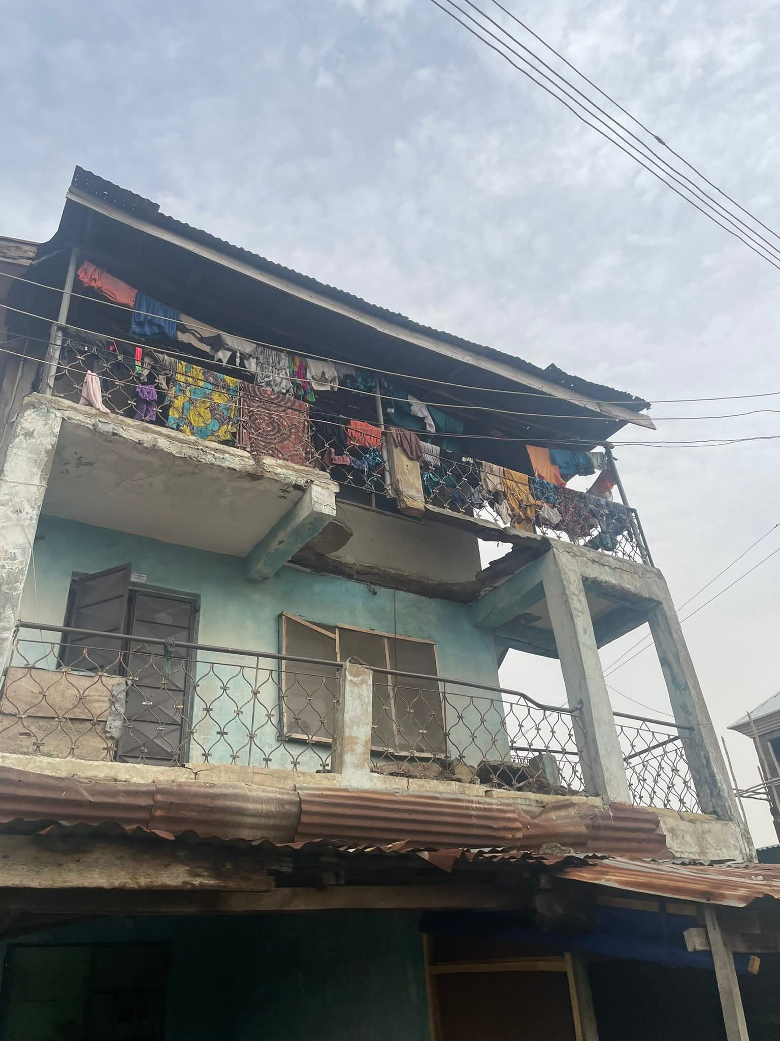 Two children rescued as building collapses in Kwara