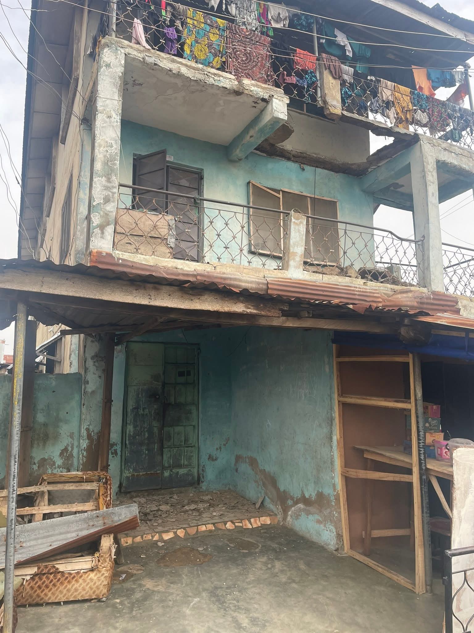 Two children rescued as building collapses in Kwara