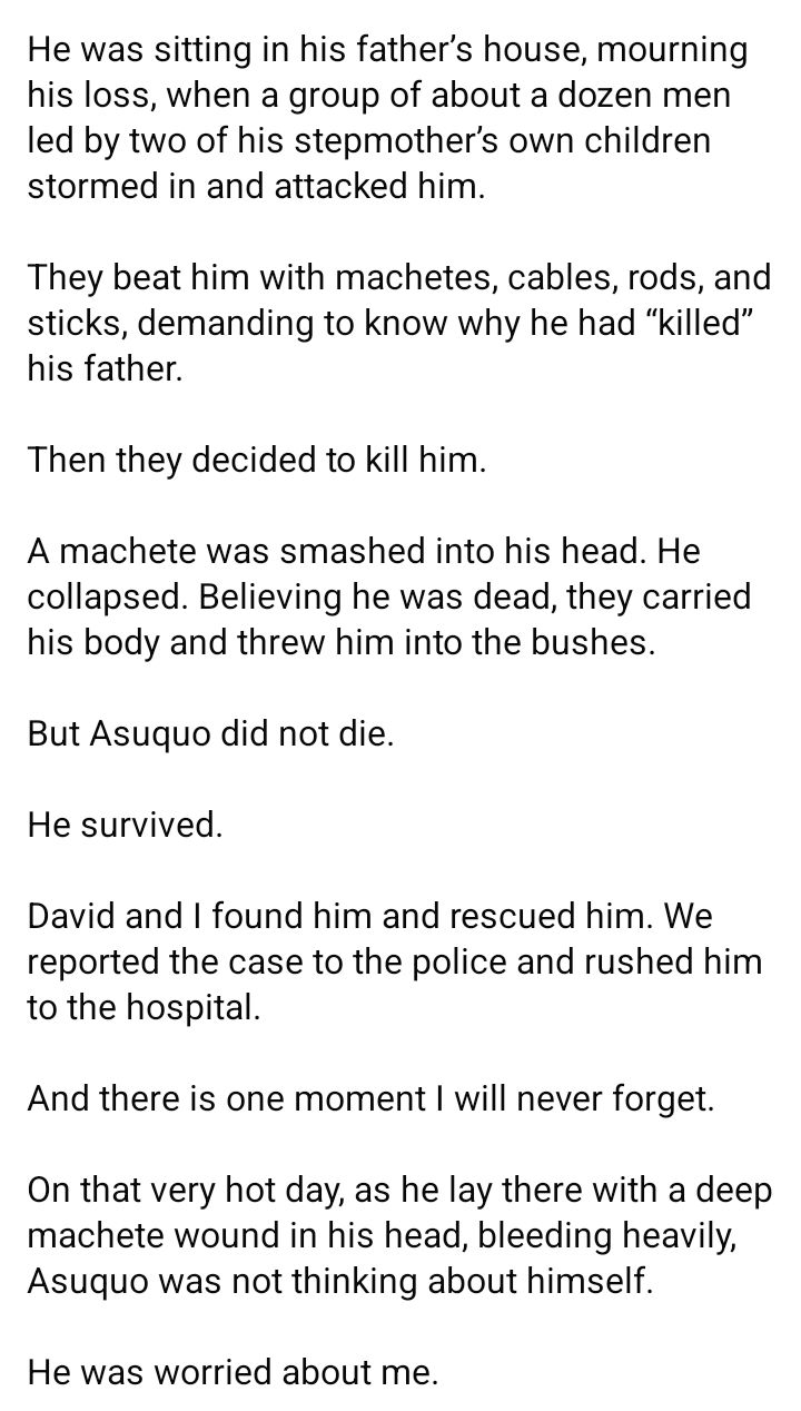 Young Nigerian man graduates from university 13 years after being accused of using witchcraft to k!ll his father