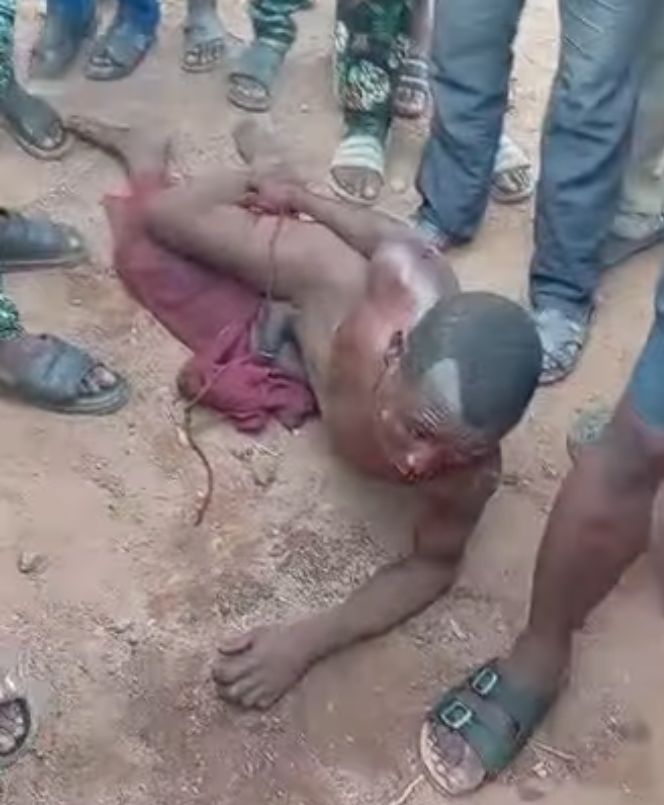 Police arrest man for k!lling 6-year-old girl and cutting off her head in Oyo (video)