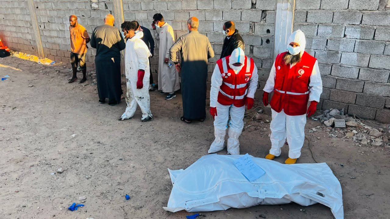 Nigerian woman allegedly m8rdered by her Nigerian boyfriend in Libya, body dumped inside underground septic tank